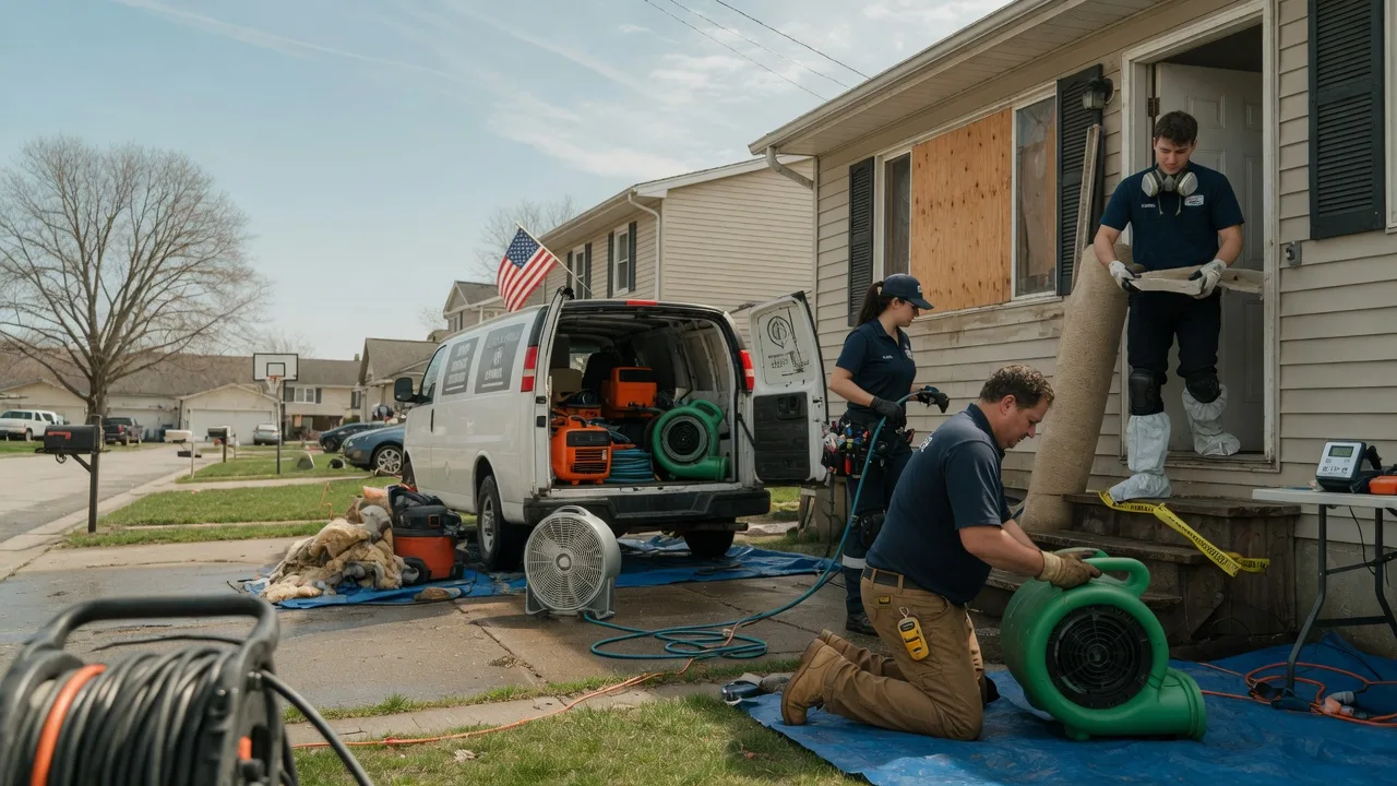 Water Damage Restoration in Warwick, ND near me